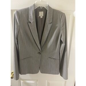 Halogen Women's Blazer Gray Size 10